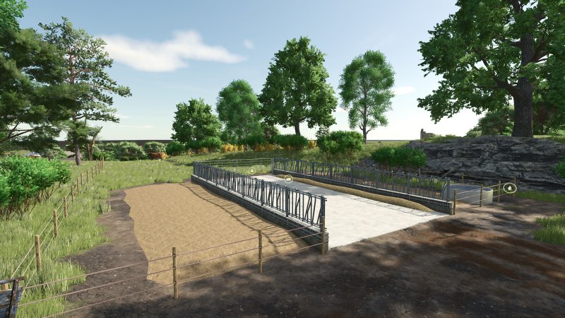 Pasture With Feeding Table FS25