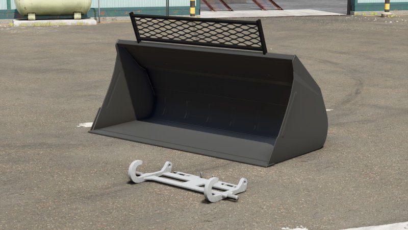 Quicke bucket edit FS25