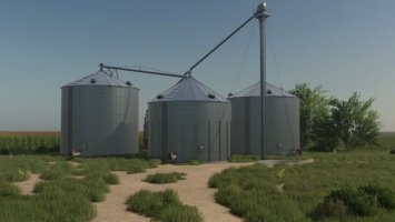 Small 3 Bin Binsite With Dryer fs25