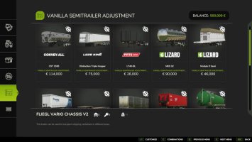 Vanilla Semitrailer Adjustment FS25