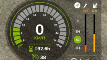 Vehicle Status HUD v1.3.0.0 FS25