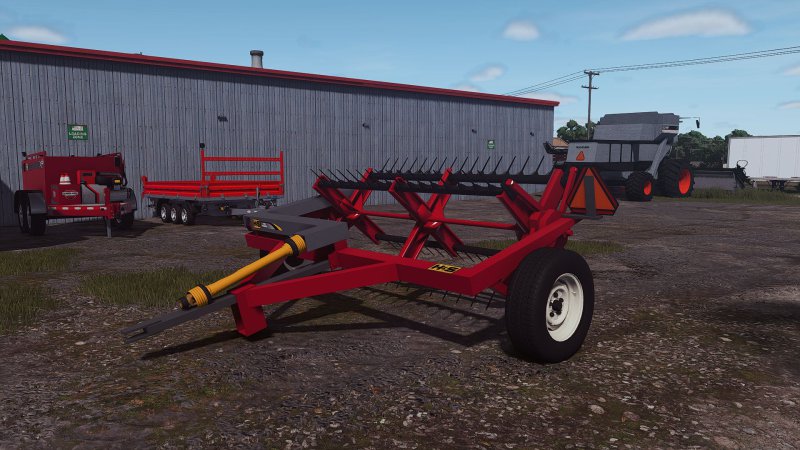 Przetrząsacz siana H&S z 1986 roku FS25
