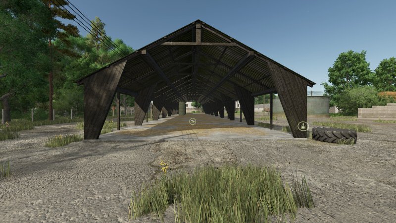 Automatyczna wiata na bele FS25
