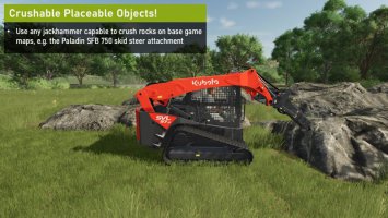 Destructable Objects v1.0.1.0 FS25