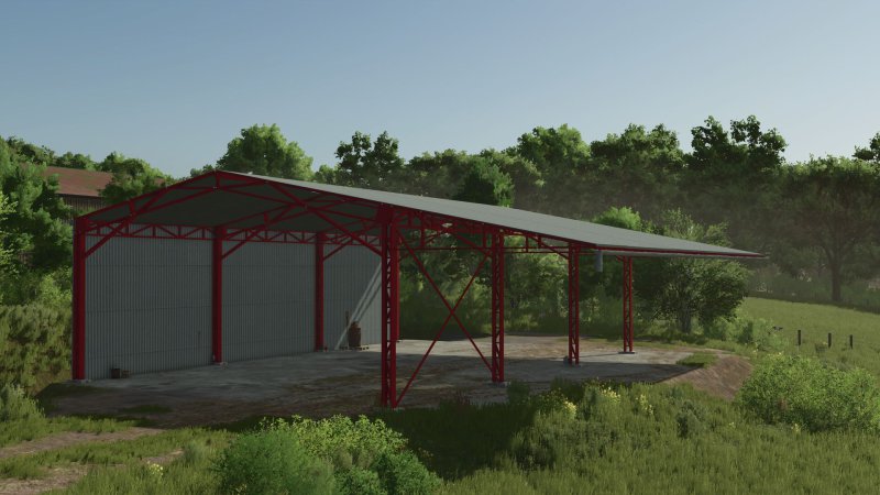 Französischer Metallschuppen FS25