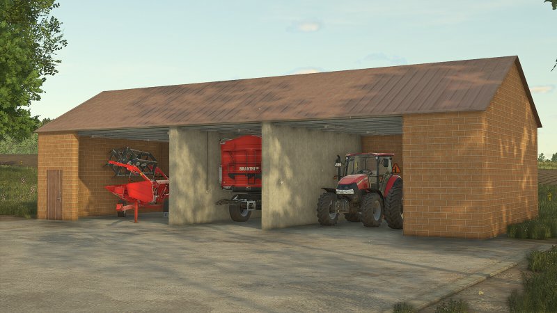Garaż bez bram FS25