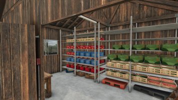 Greenhouse With Storage FS25