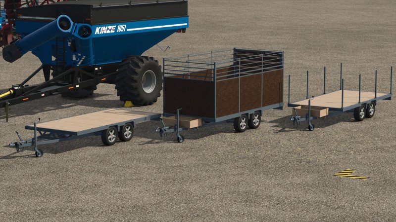 Selbstgebauter Autotransportanhänger v1.1.0.0 FS25