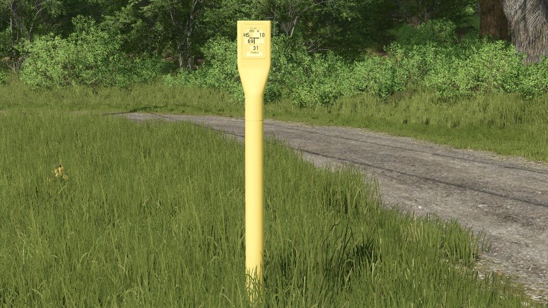 Hinweispfosten FS25