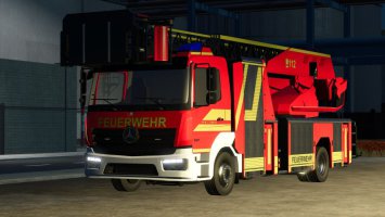 Mercedes Benz Trucks Atego 1327 obrotowa drabina 23/12 fs25