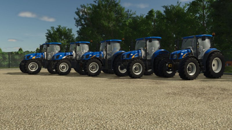 New Holland TSA T6000 FS25
