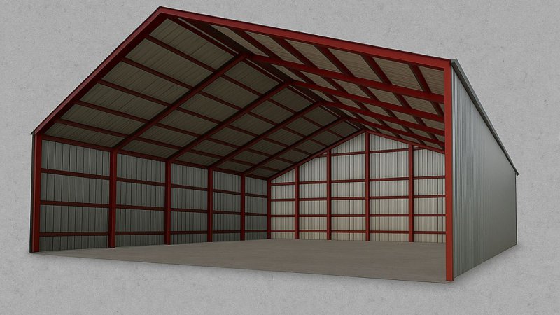 Offener Lagerschuppen v1.0.0.2 FS25
