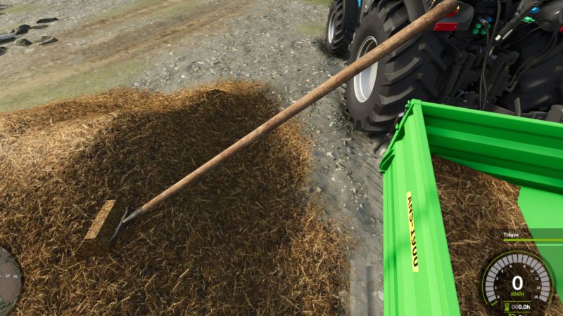 Widły i szufla z funkcją ładowarki FS25