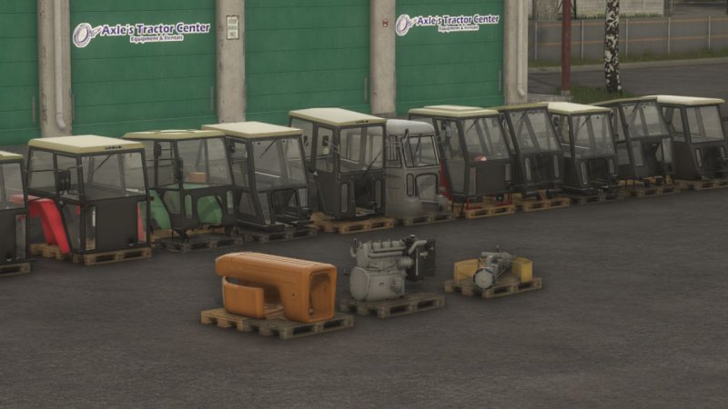 Dekoracje na paletach FS25