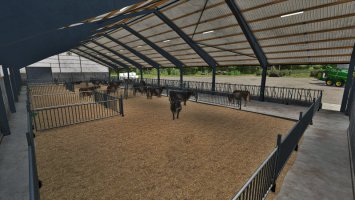 Laufstall Mit Tiefstreu FS25