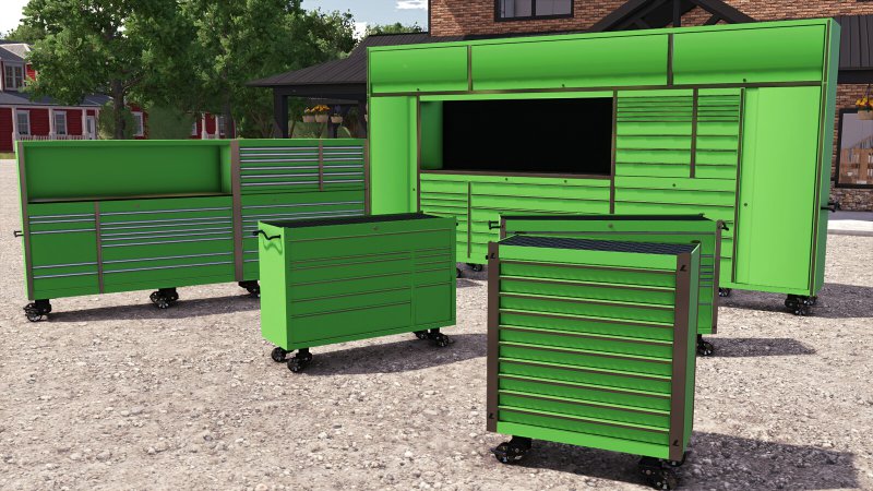 Dynamische Dekorative Werkzeugkästen FS25