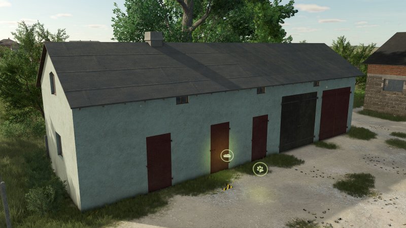 Paczka garaży FS25