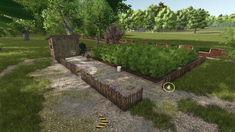 Gartengrundstück / Gartengrundstück Beeren FS25