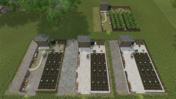 Gartengrundstück / Gartengrundstück Beeren FS25