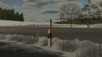 Deutsche Leitpfosten (Prefab) FS25