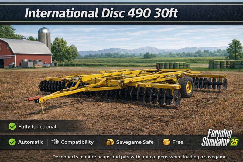 International Disc 490 30ft FS25