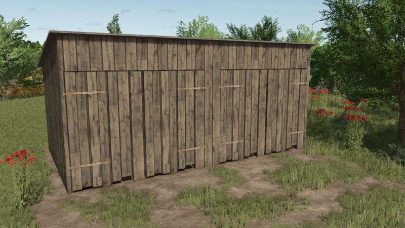 Alte Holzgarage FS25