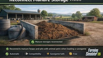 Reconnect Manure Storage fs25