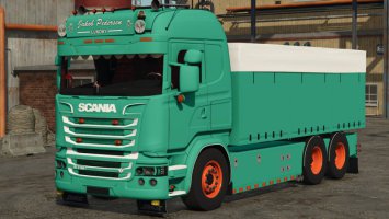 Scania R730 Jakob Pedersen & Trailer FS25