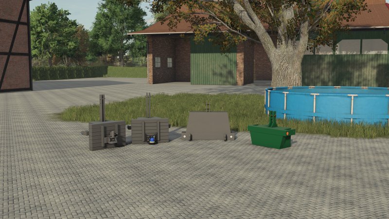 Zestaw obciążników własnej konstrukcji Schöma FS25
