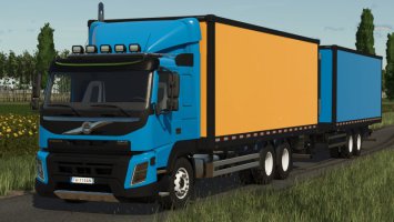 Ciężarówka Volvo FMX XXL z naczepą FS25 Ciężarówka Volvo FMX XXL z naczepą FS25