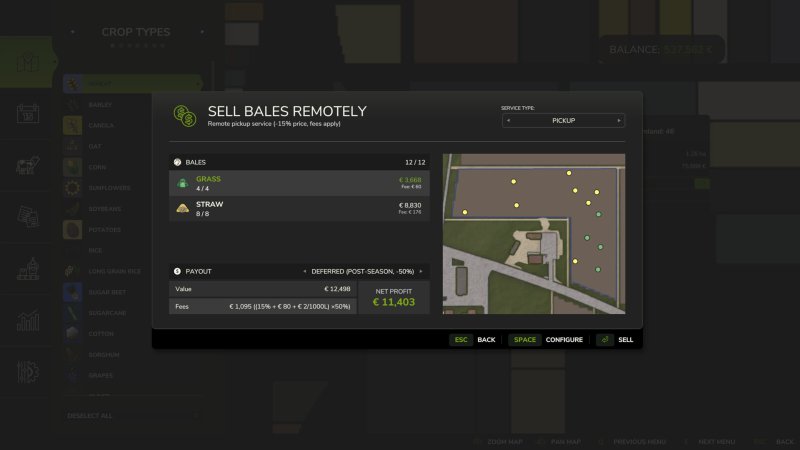 Bale Direct FS25