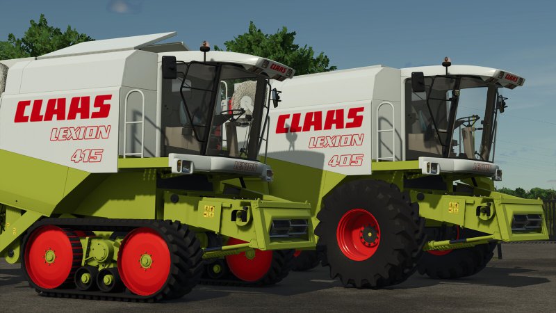 Rozszerzenie Claas Lexion 400 (Prefab) FS25