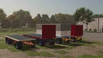 Pakiet przyczep Helvetica z lat 80. fs25