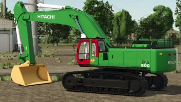 Hitachi Zaxis 800 FS25