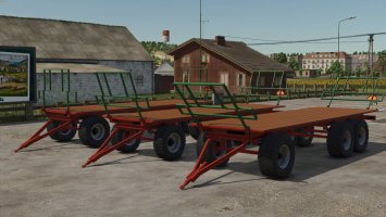 Homemade Bale Trailer