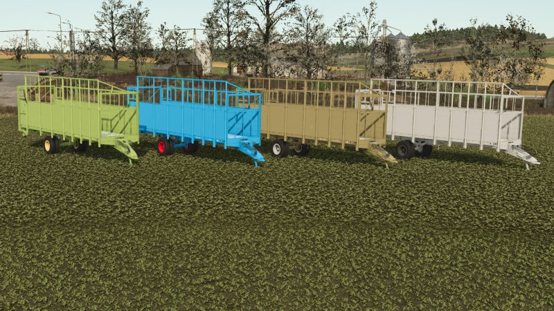 HTS 50.04-2 Grossvolumen Anhaenger Und HTS 50.04 HD Ballenanhänger