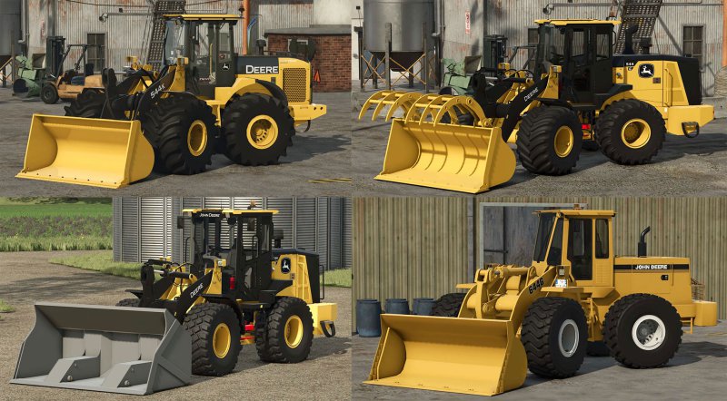 Pakiet ładowarek kołowych John Deere FS25