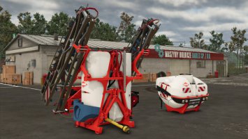 Zestaw opryskiwaczy Kuhn FS25 Zestaw opryskiwaczy Kuhn FS25