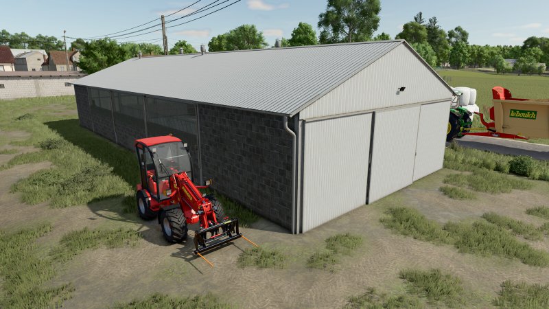 Nowoczesna obora FS25