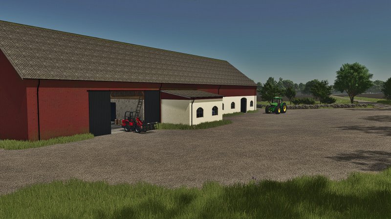 Alter Kuhstall Mit Lager FS25