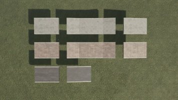 Gehweg Paket (Prefab) fs25