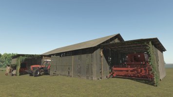 Große Scheunen Mit Schuppens FS25