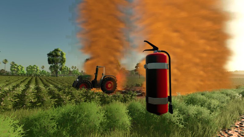 Dynamiczne pożary pól FS25