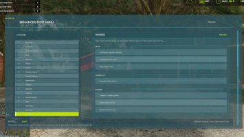 Ulepszone Menu Modów (1.2.0.0) FS25