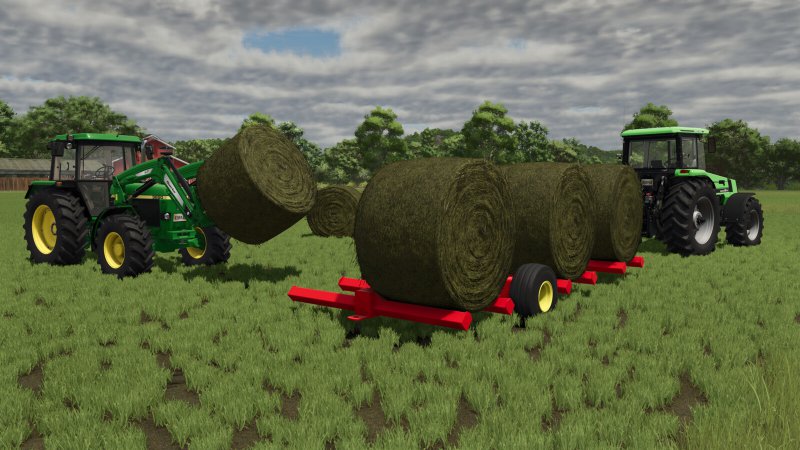 PMC 646 Bale Trailer FS25