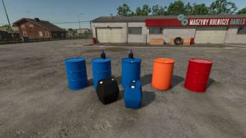 Transportabler Dieseltank fs25