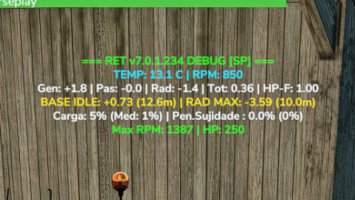Realistische Motortemperatur v8.2.0.0 FS25