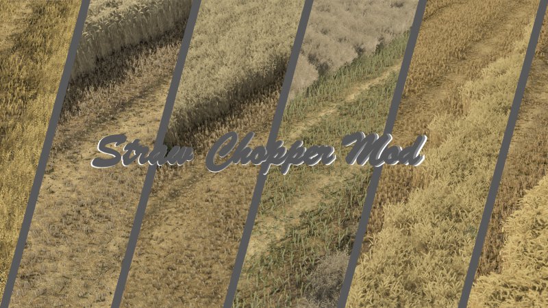 Straw Chopper Mod FS25