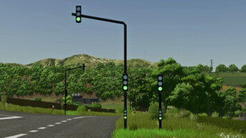 Interaktywna sygnalizacja świetlna v1.0.0.1 FS25 Interaktywna sygnalizacja świetlna v1.0.0.1 FS25
