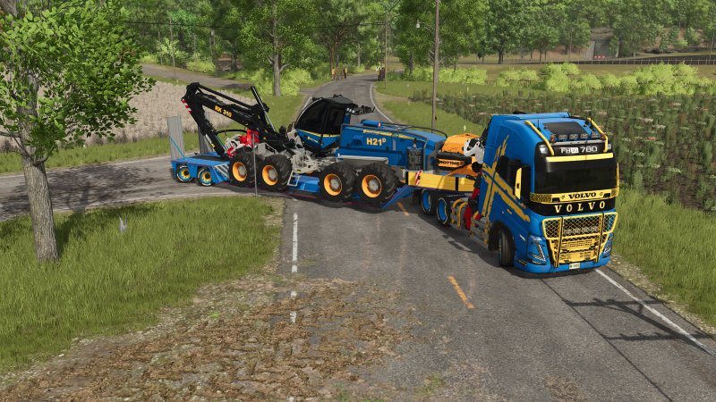 Lizard Forestry Spezialtieflader TLS39